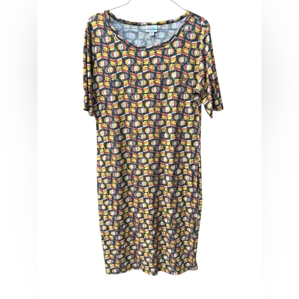 LuLaRoe Multicolor Abstract Dress